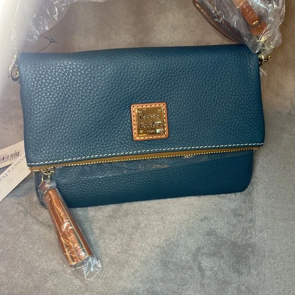 Dooney & Bourke Teal Crossbody Bag - Picture 10 of 14